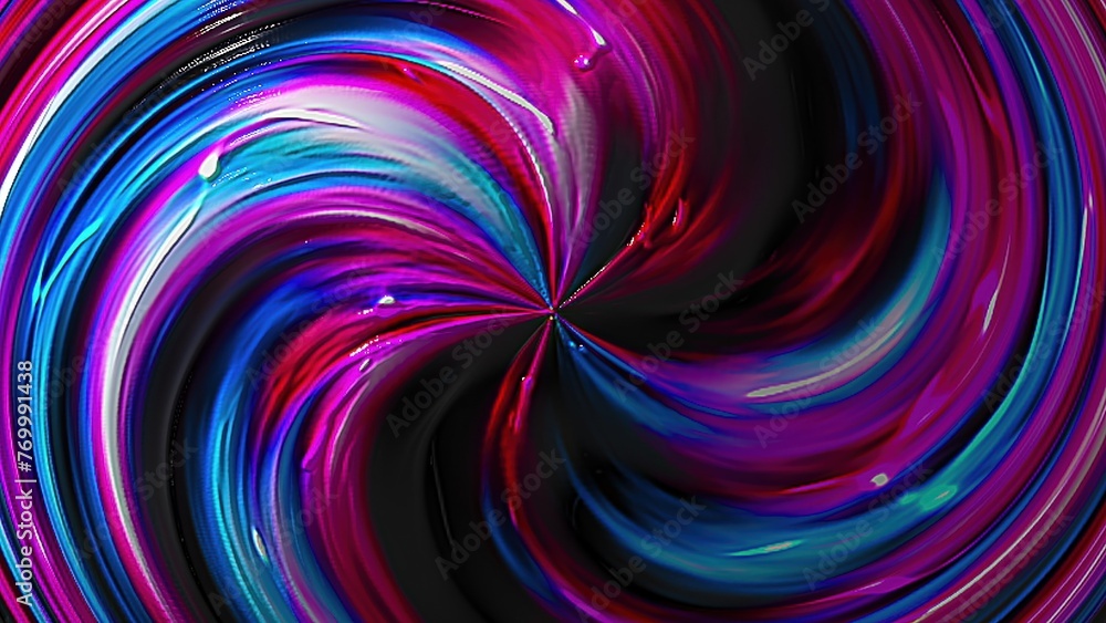 Aufkleber abstract twirl background. computer generated 3d render