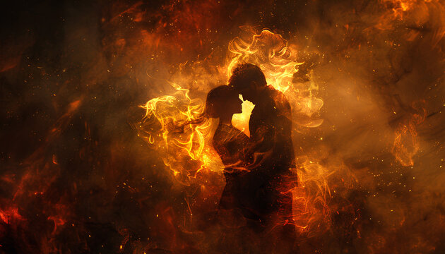 burning pain of an epic love