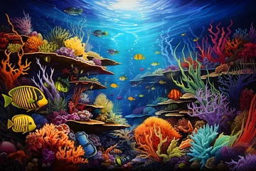  Spectacular Underwater Exploration: A Glimpse Into the Vibrant Aquatic Life © Cameron