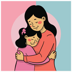 Motherly Moments: Mother and Daughter Cherish Mother's Day