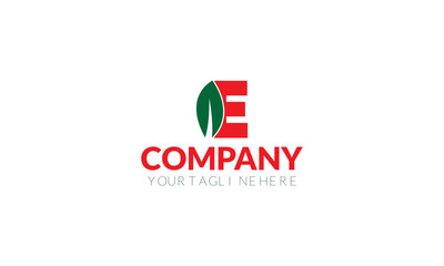 E logo for the company company that says company your company