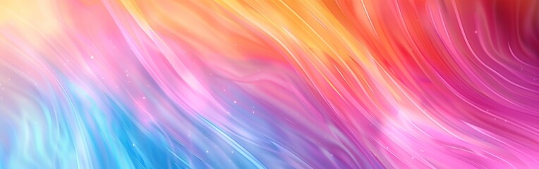 Fototapeta premium Vibrant Multicolored Background With Light Streaks