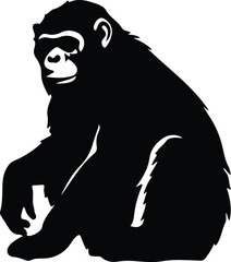 bonobo silhouette