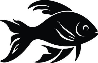 bony fish silhouette