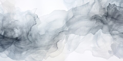 Gray abstract watercolor stain background pattern