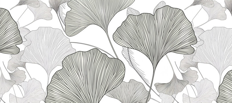Patr&oacute;n bot&aacute;nico abstracto en tonos pastel