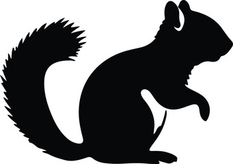 chipmunk silhouette