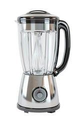 Modern kitchen blender front view isolated image