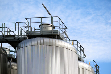 large steel tanks for conservation or production of drinks or chemicals products - 770022482