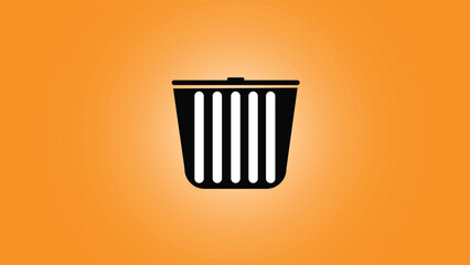 Delete Icon for Clean Symbol Illustration Vector,Trash can icon Vector illustration.