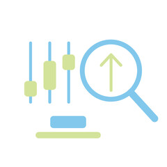 Trading Candle Stick Bar Icon