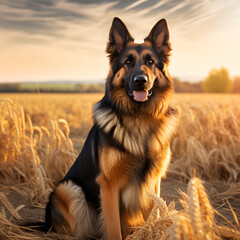 Power and Grace: A Showcase of the Robust Elegance of the German Shepherd