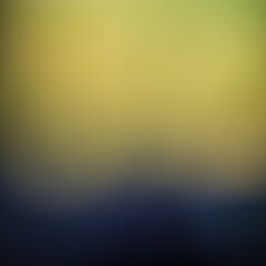 One light-yellow spot in the blue frame, an abstract blurry background. - 770029204