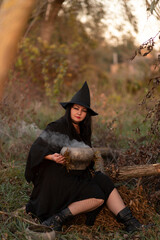 A witch in the fores