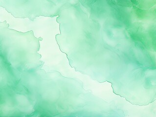 Mint Green abstract watercolor stain background pattern