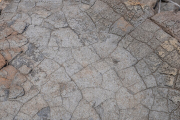 Weathered and oxidized basalt Makapuu point，from the Koʻolau volcano in eastern Oahu, Hawaii Geology. and is about 1.8 million to 3 million years old.  Honolulu 

