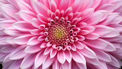 pink chrysanthemum flower close up macro photography - obrazy, fototapety, plakaty