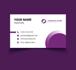 Corporate visiting card design