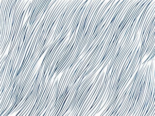 Navy thin pencil strokes on white background pattern 