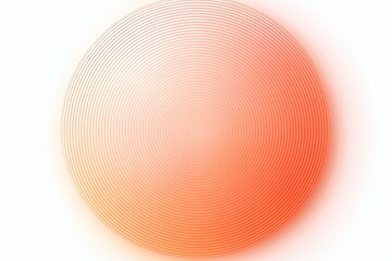 Peach thin barely noticeable circle background pattern isolated on white background