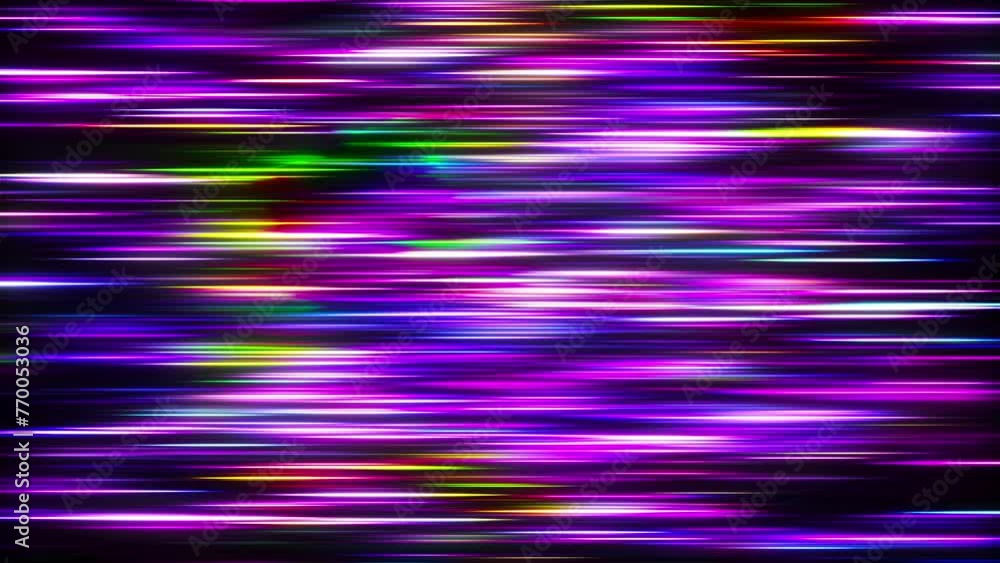 Poster bright small neon lines. computer generated 3d render