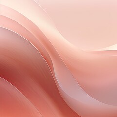 Rose Gold gradient wave pattern background with noise texture and soft surface