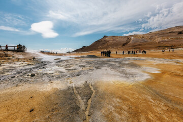 Namafjall is a volcanic area in Iceland.