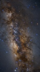 Celestial Elegance: A High-Resolution Glimpse into the Milky Way's Heart.