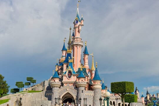 Sleeping Beauty's Palace One of the attractions at Disneyland Paris, France