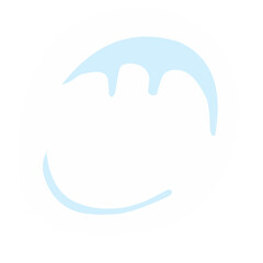 snowball vector icon