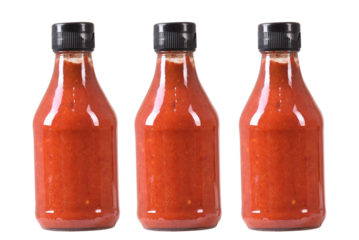 pickled pepper hot sauce carolina reaper seasoning isolated on white transparent background