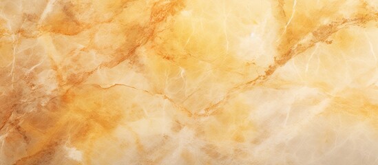 A closeup of a marble texture featuring shades of yellow and white, resembling cumulus clouds in the sky. The pattern resembles wood with hints of brown, amber, beige, and peach tones