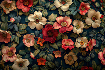Fototapeta premium Chintz Flower.