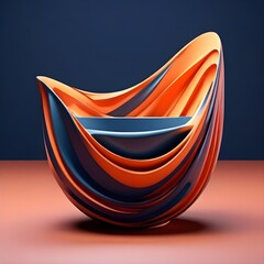 3d render of a bowl