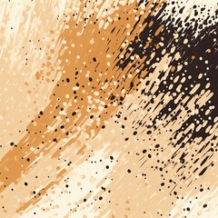 Tan gritty grunge vector brush stroke color halftone pattern