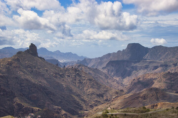 Fototapeta na wymiar Bergwelt von Gran Canaria
