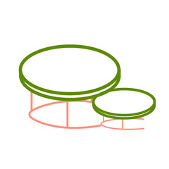 Life home furnishing green icon pack