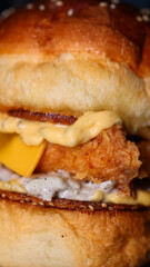 Hamburger for stock photos and menus 