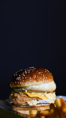 Hamburger for stock photos and menus 