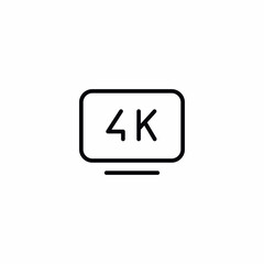 4K Ultra High Definition Quality TV Set icon