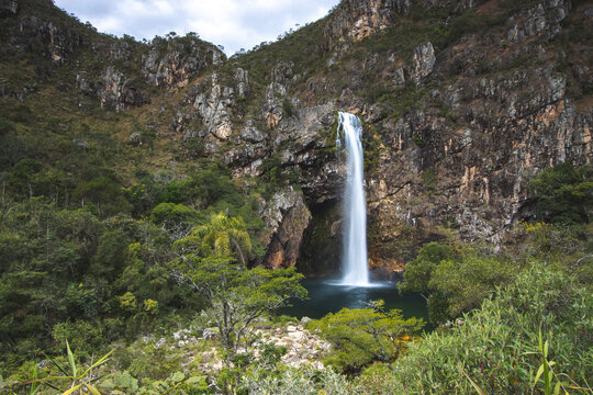 Cachoeira do Fund&atilde;o Serra da Canastra