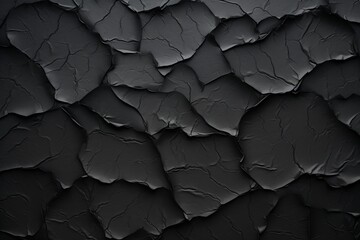Black torn plain paper pattern background