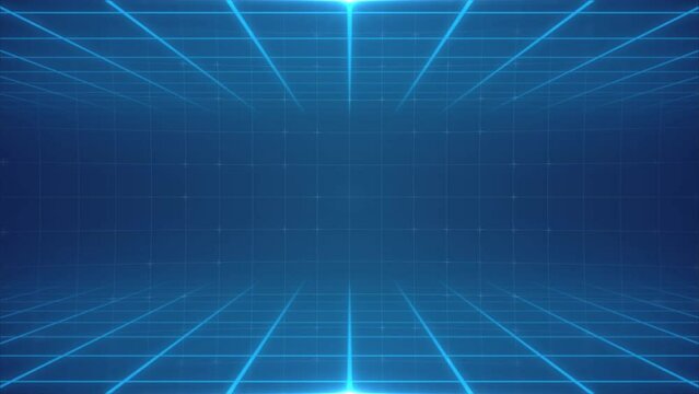 Abstract Gride and particules Background