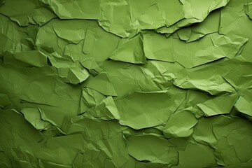 Green torn plain paper pattern background
