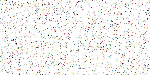 Abstract texture of Party Pop, Confetti, garlands and Streamers Party Background Vintage Quartz Terrazzo Flooring. Backdrop for Websites, Printing Fabric & Brochures, Interior & Social Media Graphics.