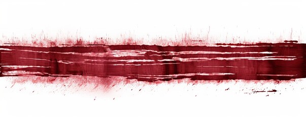 Maroon thin barely noticeable paint brush lines background pattern isolated on white background