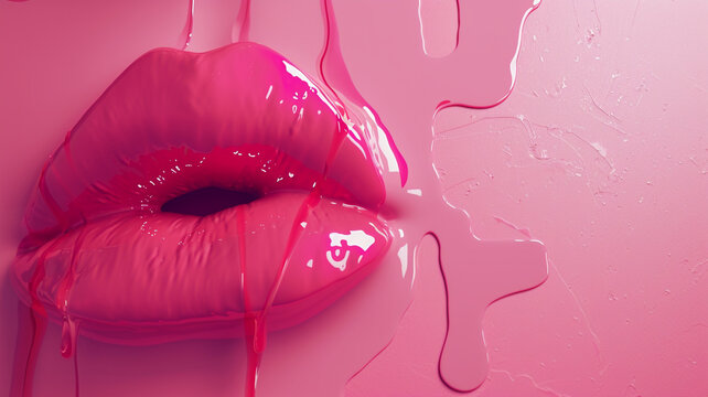 International Kissing day, dedicated to expression of love and affection through simple yet profound symbolic act of kissing, red joy happy banner copy space greeting card background.