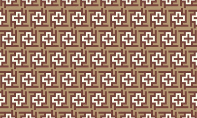 Infuse your designs with earthy elegance using this captivating brown geometric pattern.