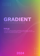 Colorful Rainbow Gradient Background for Graphic Design Projects