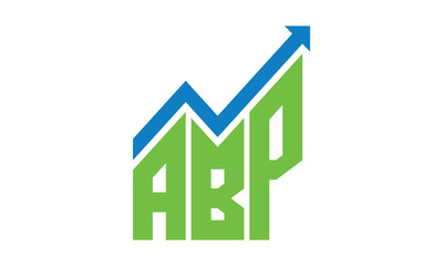 ABP financial logo design vector template.	